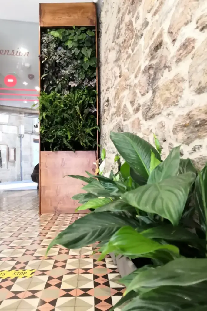 jardines verticales interiores