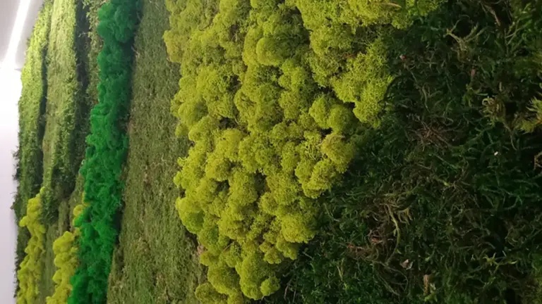 Lee más sobre el artículo Muros vegetales, cuadros de musgo, jardines verticales.
