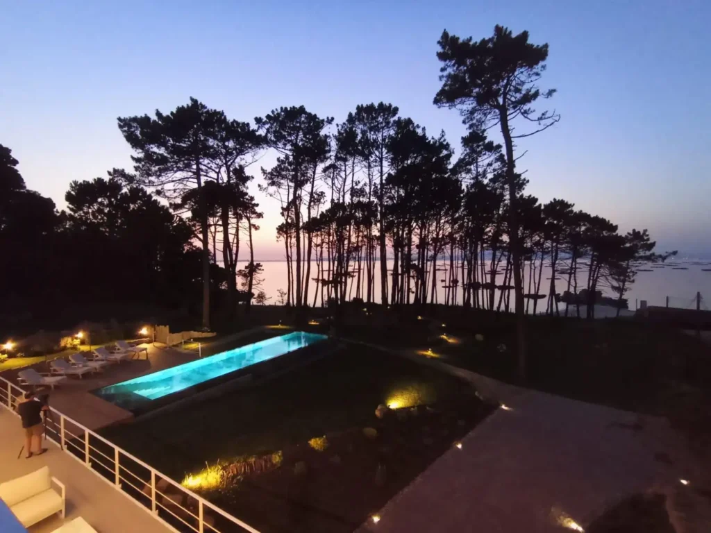 proyecto paisajistico jardin piscina o grove